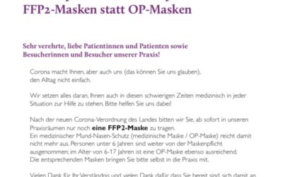 FFP2-Maskenpflicht
